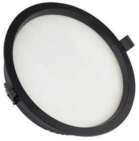 Faro LED incasso 30W foro ø200-210 UGR19 110lm/W - Dimmerabile Colore Bianco Caldo 2.700K