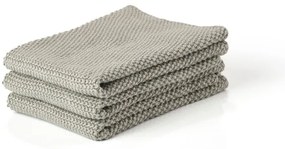 Set di 3 asciugamani in cotone 27x27 cm - Zone