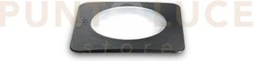 Way square segnapassi ip67 1 luce attacco g9 nero 5cm fascio lumino...