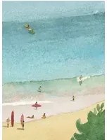 Isidore Leroy Carta da parati panoramica Surf Landes - 4/5/6