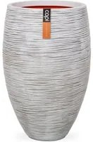 Vaso Nature Rib Deluxe Elegante 40x60 cm Avorio KOFI1131