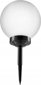 Lampada solare a LED LED/1,2V 6500K 200 mAh Ø 25 cm IP44 bianco/nero