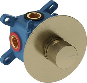 Rubinetto per incasso doccia Loop K 1 via brushed gold