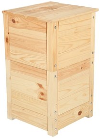 Compostiera in colore naturale Worm - Esschert Design