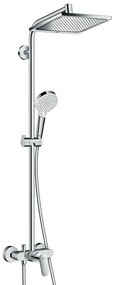 Pannello doccia con miscelatore Crometta E 240 1jet cromo