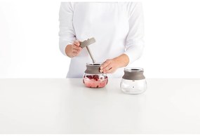 Teiera marrone chiaro in vetro con filtro 500 ml – Lékué