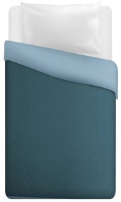 Trapuntino singolo double face blu azzurro