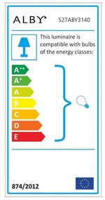 Lampada da parete in nero e oro ø 15 cm Sivani - Opviq lights