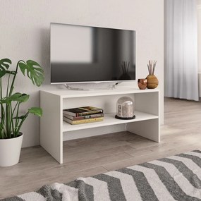 Mobile tv bianco 80x40x40 cm in truciolato