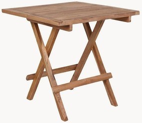 Tavolino outdoor pieghevole in legno di teak Talisa