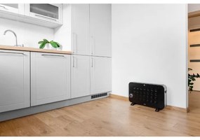 Sencor - Riscaldatore elettrico a convettore 750/1250/2000W/230V termostato IP24 nero