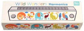 Giocattolo musicale Harmonica Wild Wonders - Rex London
