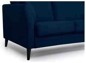 Divano blu scuro 237 cm Eden - Scandic