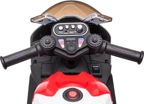 Moto Elettrica per Bambini 12V con Licenza BMW HP4 Sport 3R Rossa...