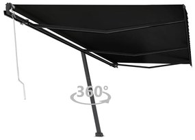 Tenda Da Sole Autoportante Automatica 600x300 Cm Antracite /