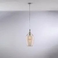 Lampadario Contemporaneo Ares Ambra 1 Luce E27