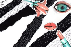 Quadro su tela – Icona di moda