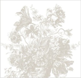 Carta da parati Frans Uyterlinde - Engraved Flowers