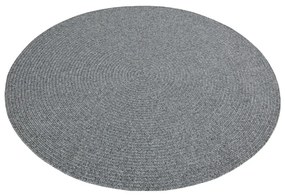 Tappeto grigio rotondo per esterni ø 150 cm - NORTHRUGS