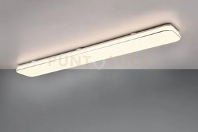 Plafoniera blanca led rettangolare r64141401