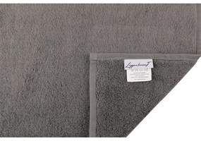 Asciugamano in cotone grigio scuro 50x30 cm Chicago - Foutastic