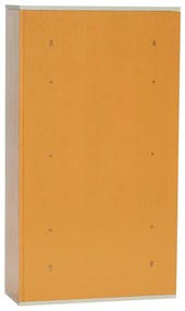 Libreria a parete arancione in legno di frassino 60x109 cm Apollo - Hübsch