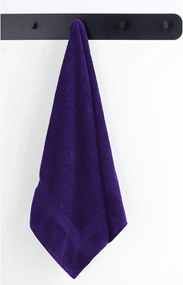 Set di 2 asciugamani in cotone viola e 4 asciugamani Marina - DecoKing
