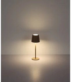 Globo - Lampada da tavolo LED Dimmerabile per esterni LED/2W/5V 3000/4000/6000K 2200 mAh IP44 crema