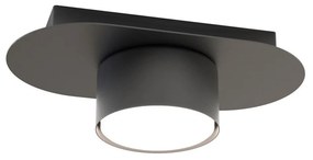 Lampada da soffitto in acciaio STILO 1 GX53 nera da interno