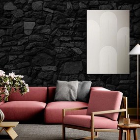 Quadro su tela – Arcobaleno elegante Mid-Century