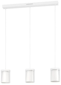 Lampadario LED design Chiusello-Z bianco, luce con 3 temperature di colore 1500 lumen, EGLO