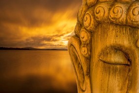 Carta da parati – Dettaglio di Buddha