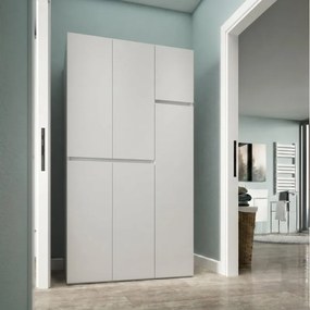 Colonna per mobile bagno 2 ante e gola P 69 x L 35 x H 195 cm grigio