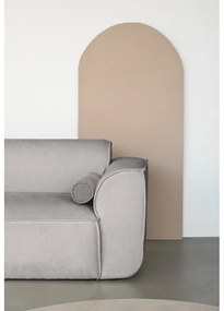 Divano angolare componibile in grigio chiaro (con penisola a sinistra) Flex Felix – Miuform