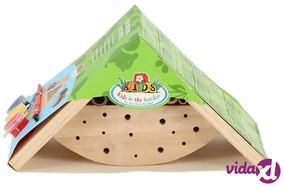 Esschert Design Set Hotel per Insetti Fai da Te con Vernice