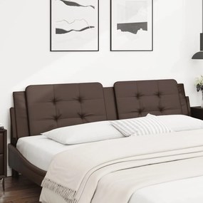 Cuscino Testiera Marrone 200 Cm İn Similpelle /