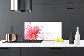 Pannello rivestimento parete cucina Fiore, pianta, natura 100x50 cm