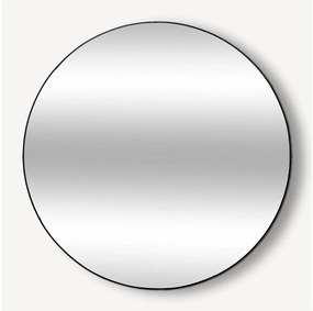 Atmosphera - Specchio da parete ALICE diametro 110 cm nero