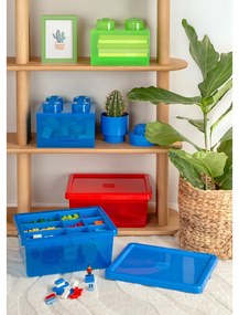 Scatola rotonda di stoccaggio blu - LEGO®