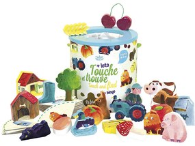 Vilac - Tocca e trova, gioco in legno - Fattoria