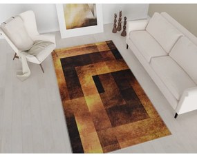 Tappeto lavabile arancione 50x80 cm - Vitaus