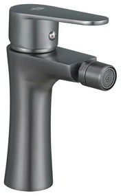 Set miscelatori lavabo bidet incasso doccia con deviatore nichel nero satinato Lizzy