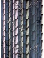 Tapete Bamboo von Osborne & Little - Dark Dove/ Heather