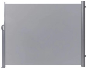 Tenda laterale estraibile 160 x 300 cm grigio chiaro DORIO Beliani
