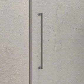 Porta doccia battente 70cm con laterale fisso KT4000 - KAMALU