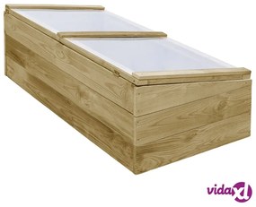 vidaXL Serra in Legno di Pino Impregnato 100x50x35 cm