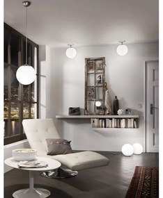 EGLO 85262 - Lampadario a sospensione con filo RONDO 1xE27/60W/230V diametro 25 cm bianco