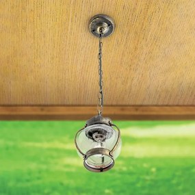 Orion - Lampada da esterno a sospensione TAVERNA 1xE27/60W/230V IP23 bronzo/patina