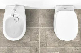 WC sospeso per disabili con apertura frontale e profondità 55 cm