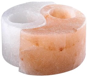 Rabalux 76035 - Lampada di sale - portacandela SOLUNA arancione/bianco